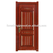 Nuevo diseño de puerta de madera de melamina para puerta interior interna